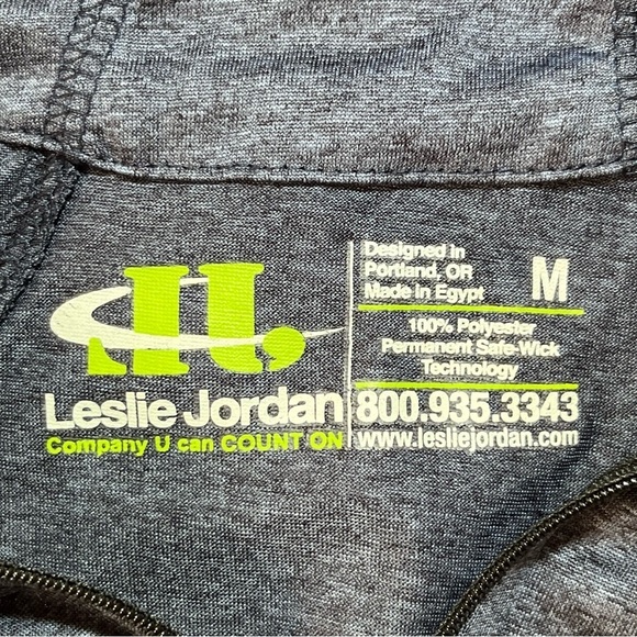 Leslie Jordan Bay State Winter Games 1/4 Zip Performance Shirt Womens Medium - Picture 6 of 9